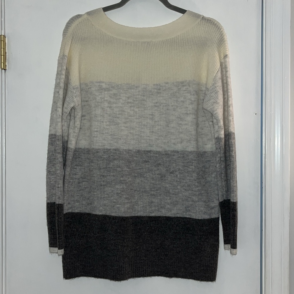 Talbots Color Block Knit Sweater - Picture 2 of 4